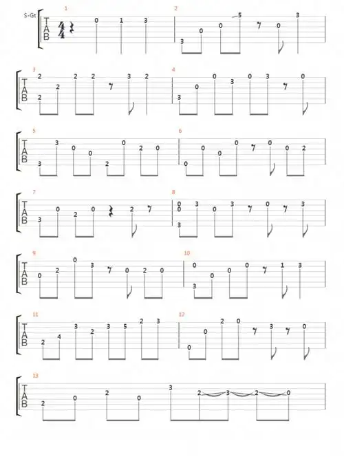 惠化洞的吉他谱